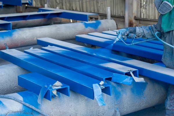 powder coating structural steel