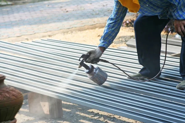 powder coating structural steel